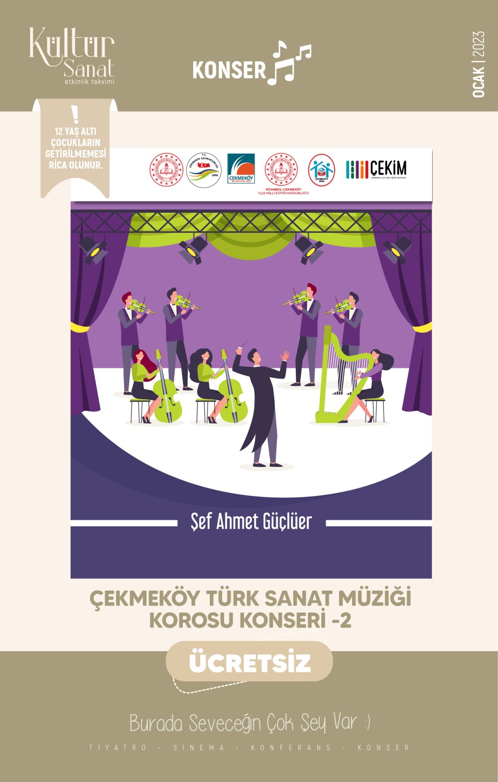 Çekmeköy Türk Sanat Müziği Korosu Konseri -2 (Şef: Esin Uydacı)